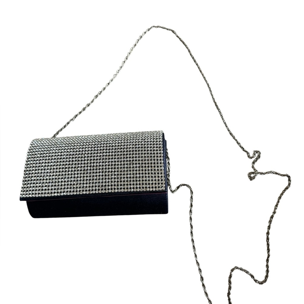 RSVP crystal-embellished evening clutch bag LIKE‎ NEW